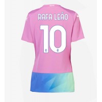 AC Milan Rafael Leao #10 Replica Third Shirt Ladies 2023-24 Short Sleeve
